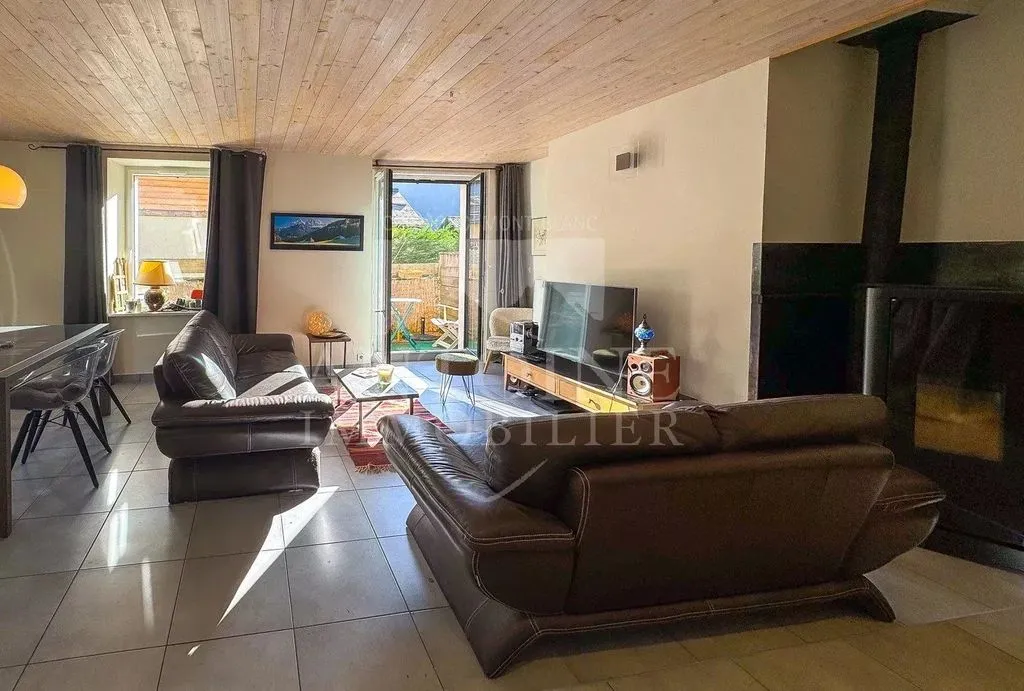 Séjour - Maison de Charme avec Vue Montagne à Les Houches
