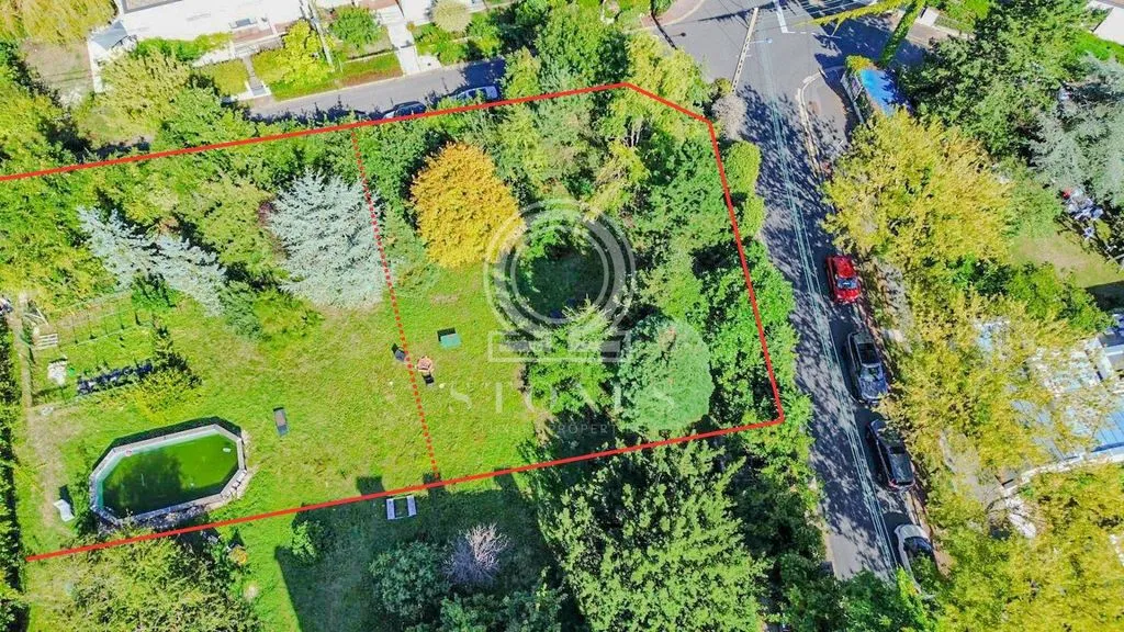 Õhuvaade - Buildable Land with Green Setting in Bougival