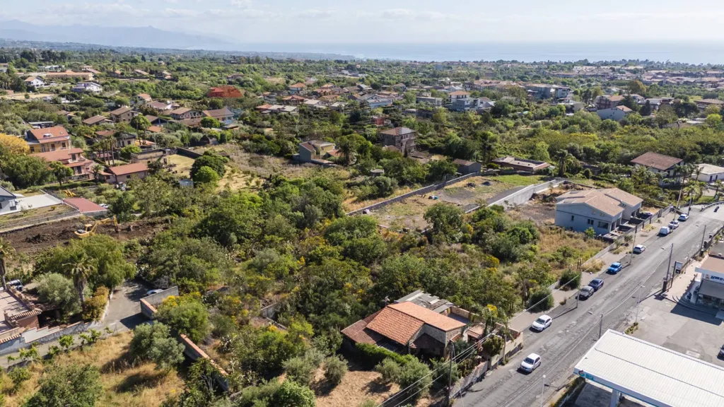 Vista aerea - Buildable Land in Acireale with Development Potential