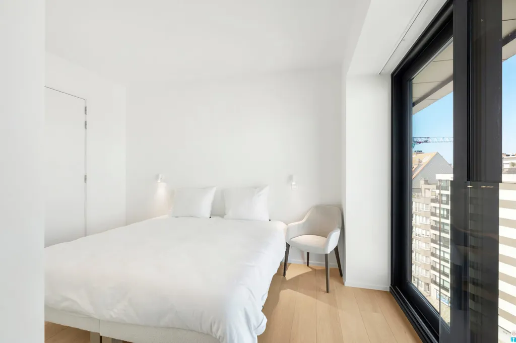 Chambres - Duplex avec Vue Panoramique sur la Mer à Heist