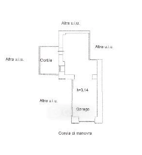 Plan - 5-Bedroom Apartment with Balcony in Catania Centre