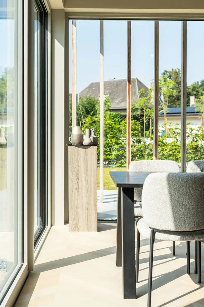 Salle à manger - Villa Néo-Bâtie avec Terrasse à Berlare