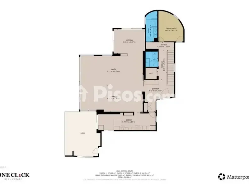 Planimetria - Chalet with Pool and Terrace in Bonmont