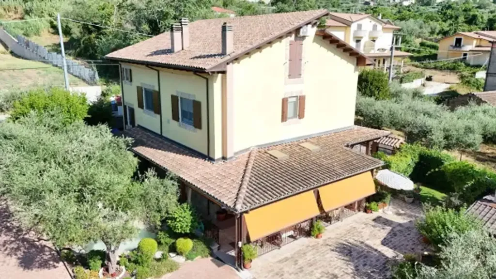 Vue aérienne - Panoramic Villa with Garden in Lanciano