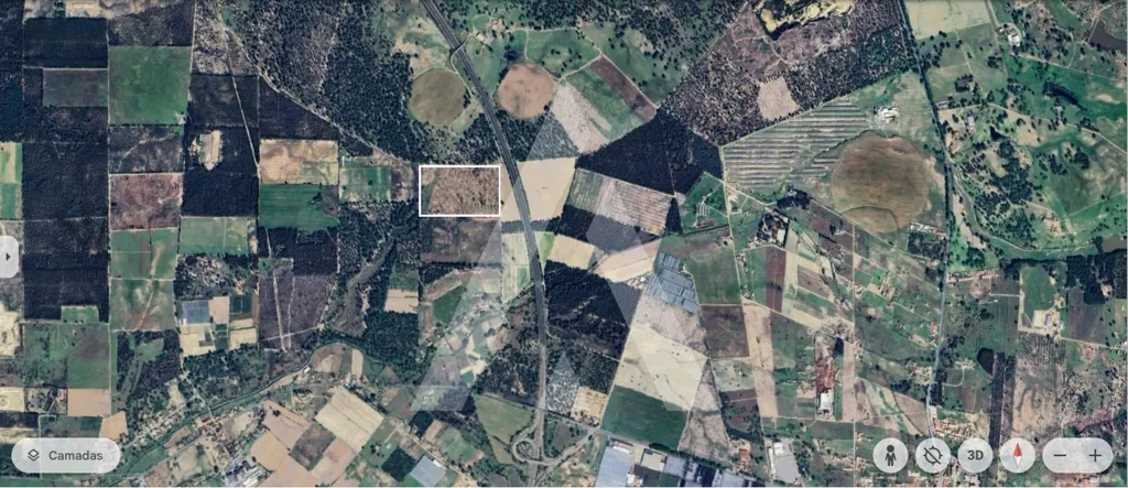 Vue aérienne - Rural Land with Vineyard Potential in Montijo