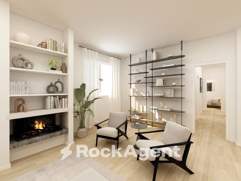 Séjour - Luxury Penthouse with Terrace in Pavia