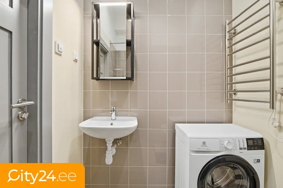 Vannitoad - Furnished Studio in Historic Jūgendstil Building, Riga Centre