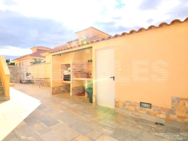 Terrace - Villa with Pool in La Cumbre, Mazarrón