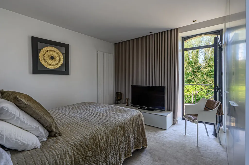 Bedrooms - Period House with Pool in Quéven