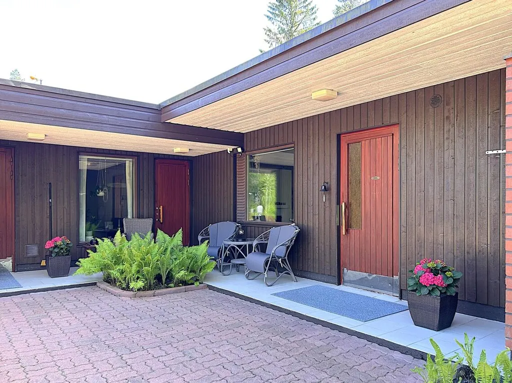 Terrasse - Geothermal Cottage with Sauna in Lapin Kirkonkylä