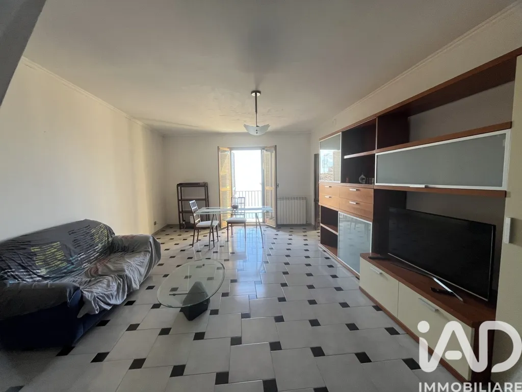 Séjour - Apartment with Sea View in Longobardi