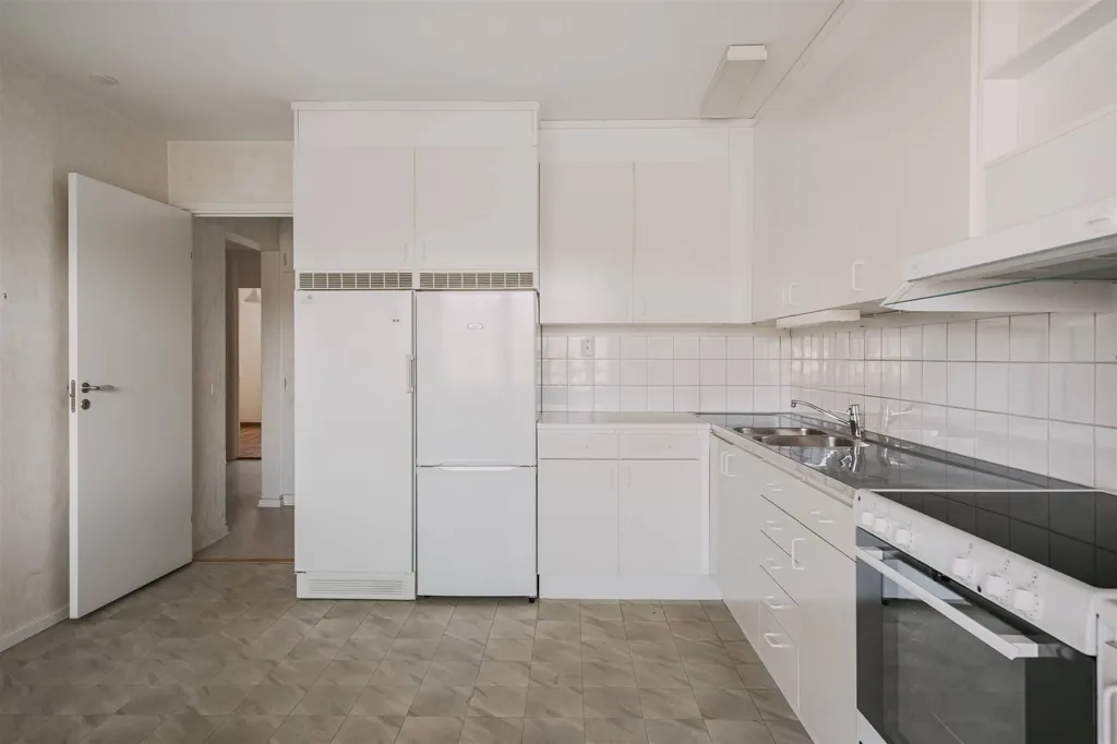 Cuisine - Apartment with Balcony in Mariestad