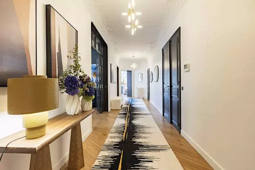 Entrée - Appartement de Luxe Haussmannien avec Vue Panoramique à Paris 8ᵉ