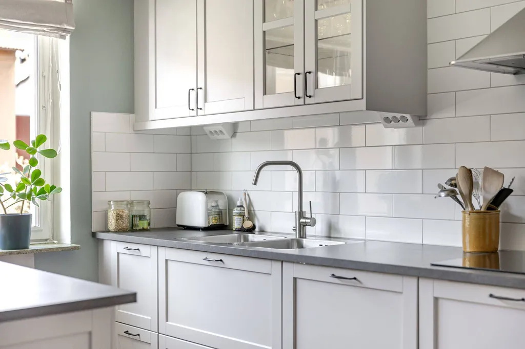 Cucina - Renovated Flat with Balcony in Linköping