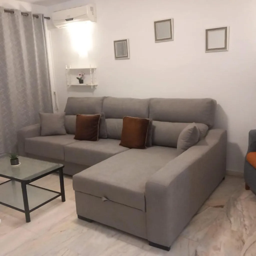 Séjour - 1-Bed Flat with Sea View in Los Boliches