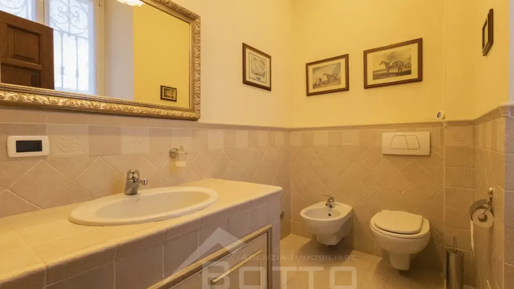Salles de bain - Historic Villa with Central Location in Grignasco