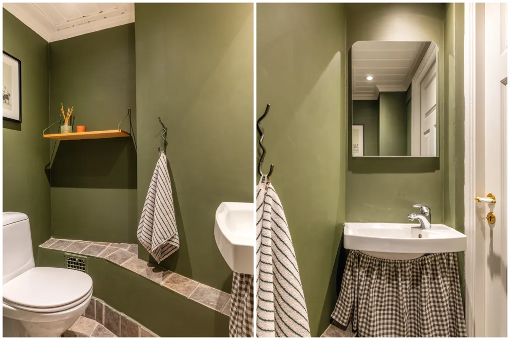 Salles de bain - Classical 3-Bed Flat with Balcony in St. Hanshaugen