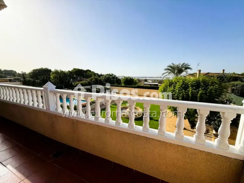 Terrasse - Luxury Chalet with Private Pool in Elche