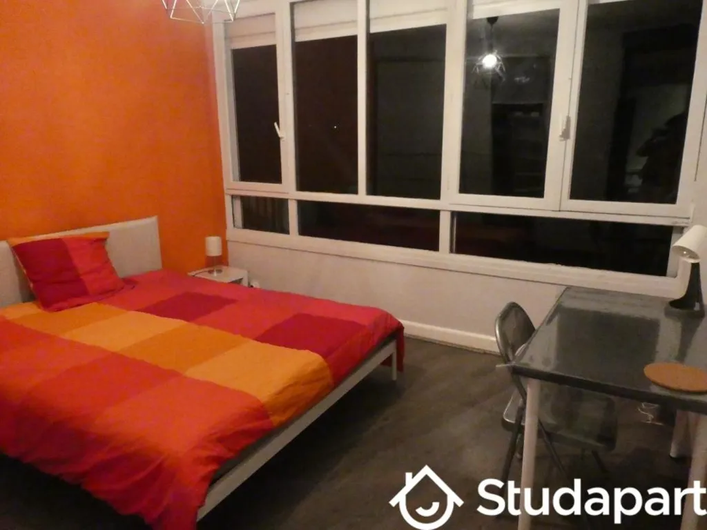 Chambres - Chambre Meublée avec Terrasse dans Appartement Rénové