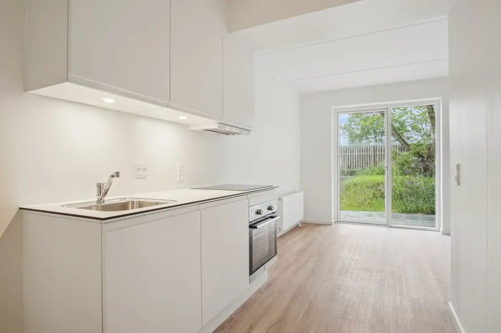 Köök - 1-Bedroom Flat with Terrace in Risskov