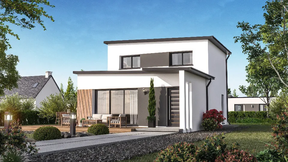 New Build House with Garden near Brest