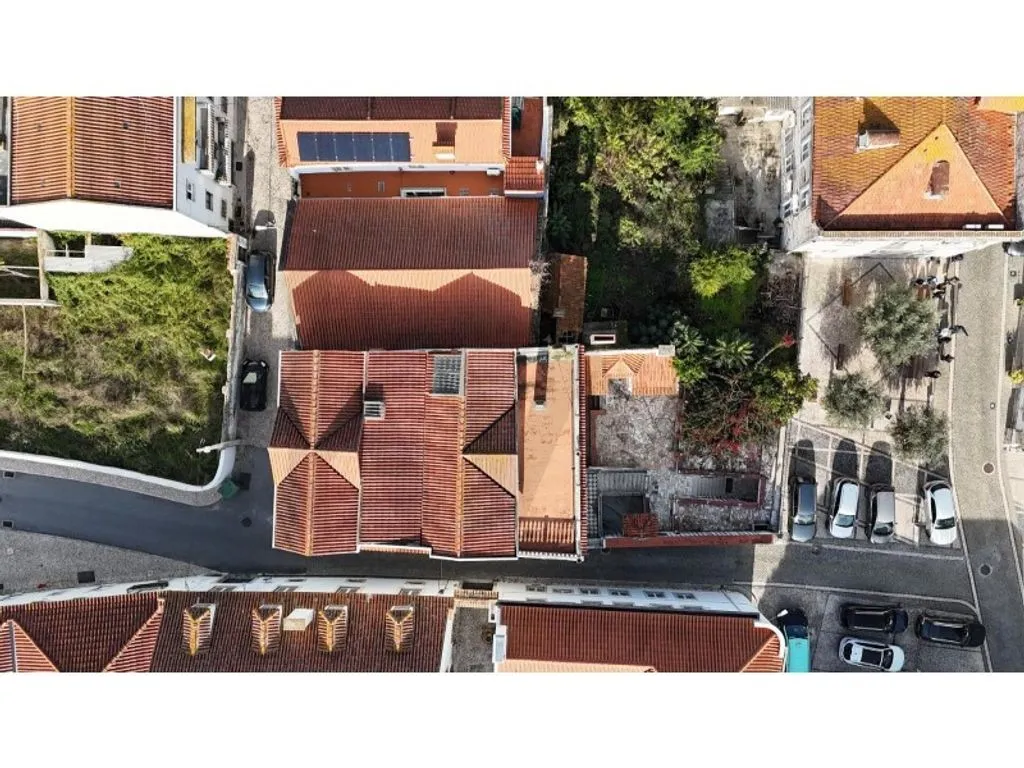 Vue aérienne - 7-Bedroom House in Santarém's Historic Centre