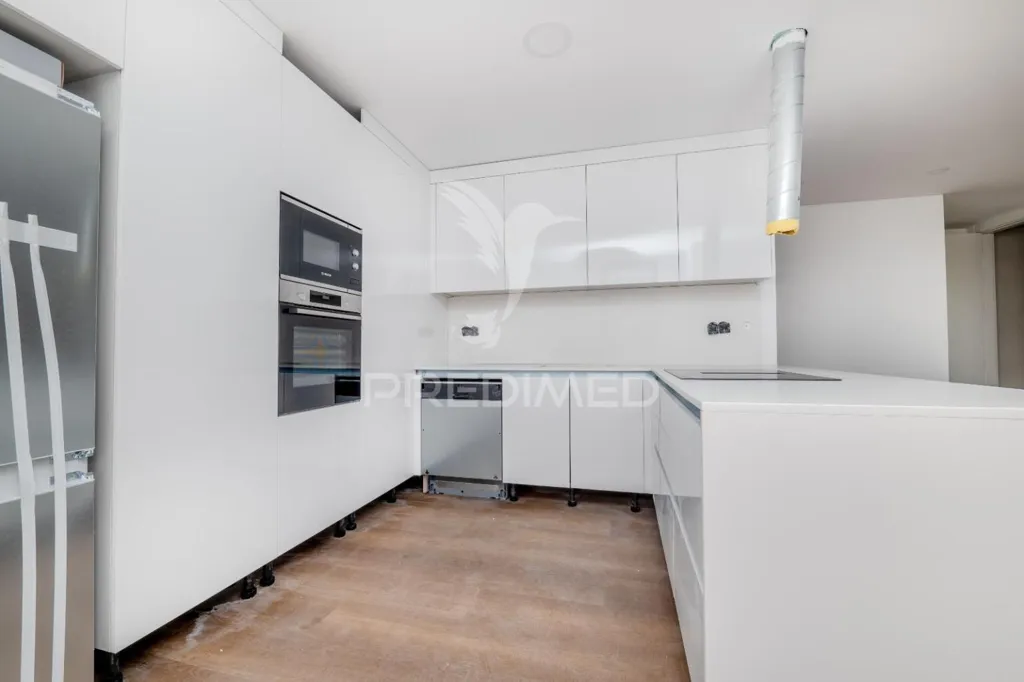 Köök - Penthouse with Panoramic Views in Mangualde Centre