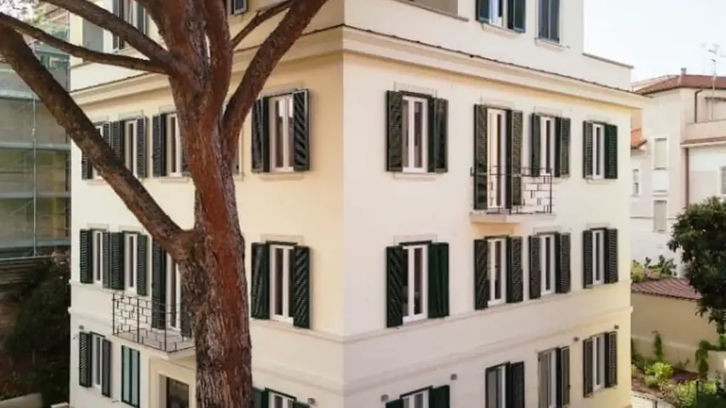 Õhuvaade - Modern Studio with Kitchen in Gianicolense, Rome