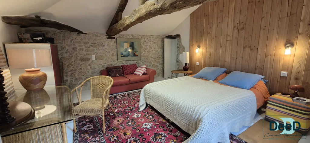 Bedrooms - Charming House in Hamlet near Condom