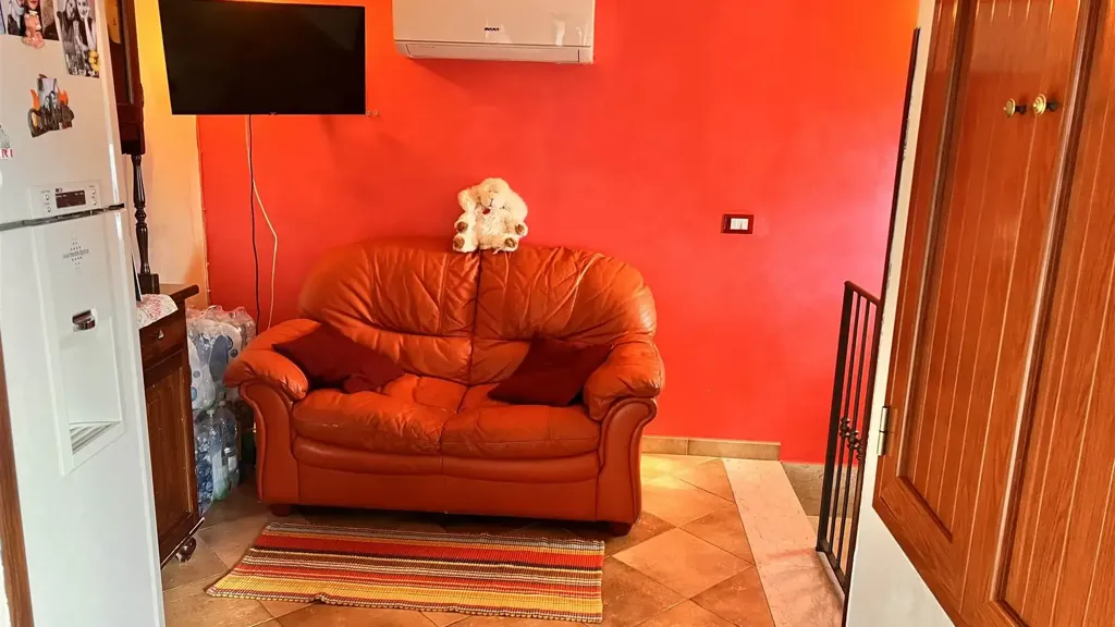 Living Room - Restored House with Sea View in Sciacca