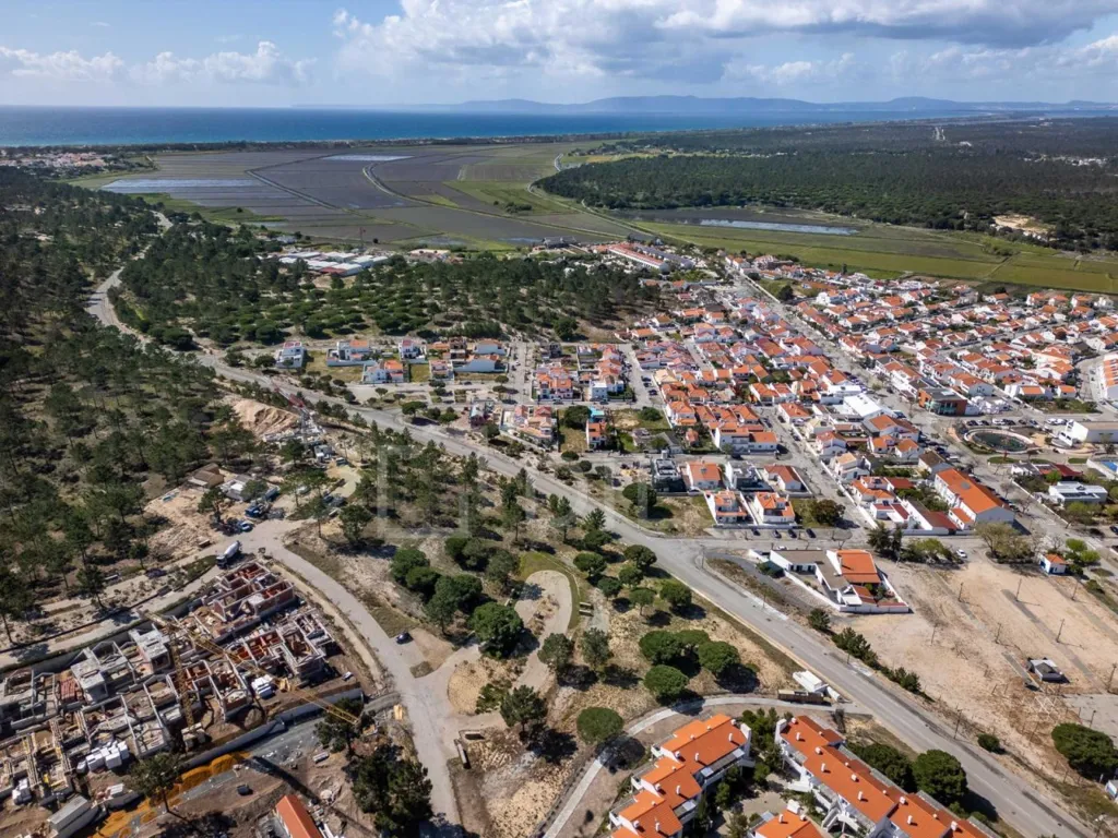 Vue aérienne - Urban Plot with Approved Design in La Reserve, Carvalhal