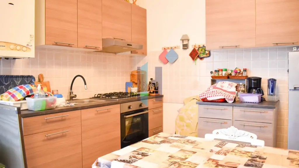 Cuisine - Bright Bilocale with Terrace in Travagliato
