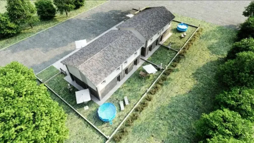 Bifamily Villa with Garden in Soliera