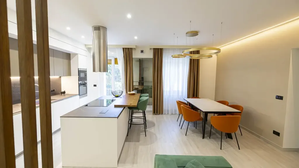 Cuisine - Modernised Triplex with Private Garden in Andora