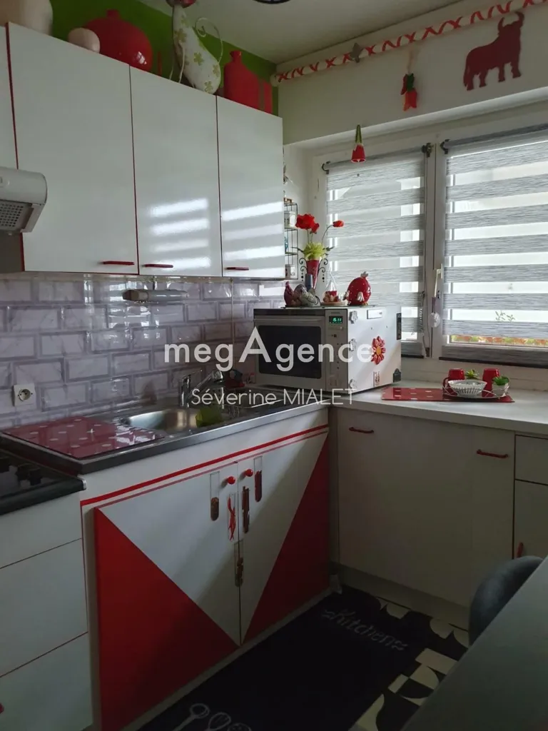 Kitchen - Bright Flat with Balcony in Cognac