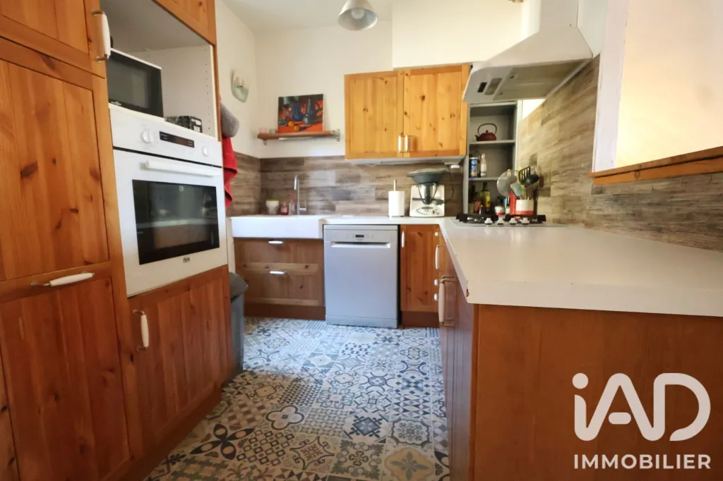 Köök - Charming Townhouse with Terrace in Pierrefeu-du-Var