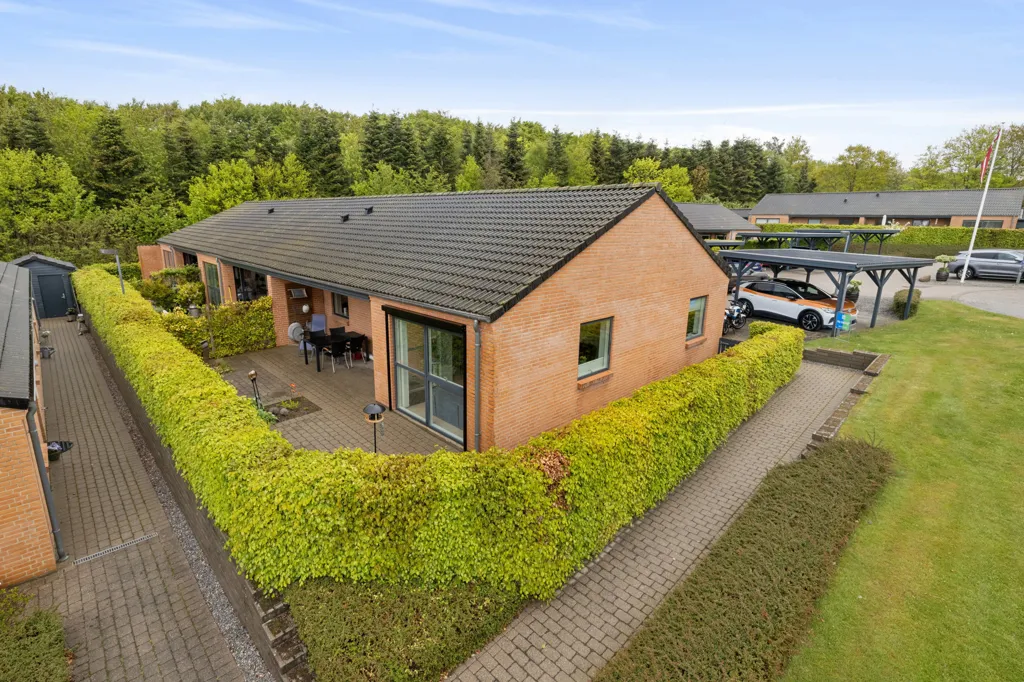 Õhuvaade - Terraced House with Garden in Viborg