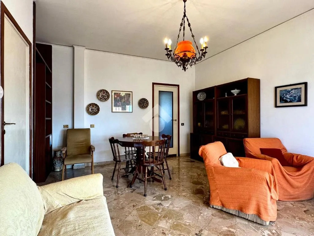Living Room - Panoramic 3-Bedroom Apartment in Palermo
