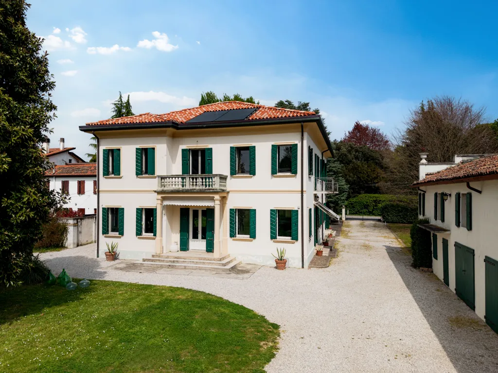 Vue aérienne - Liberty-Style Residence with Private Park in Zero Branco