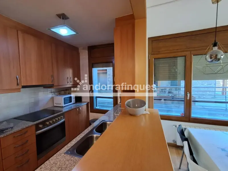 Cucina - Apartment with Ski Views in Soldeu