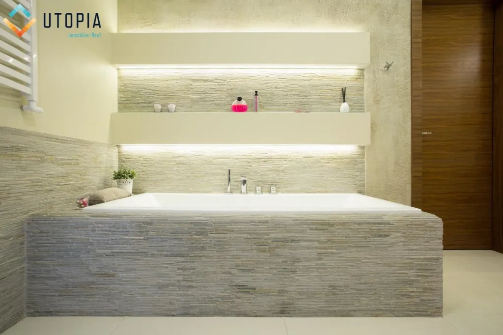 Salles de bain - Appartement Duplex avec Terrasse à Suresnes