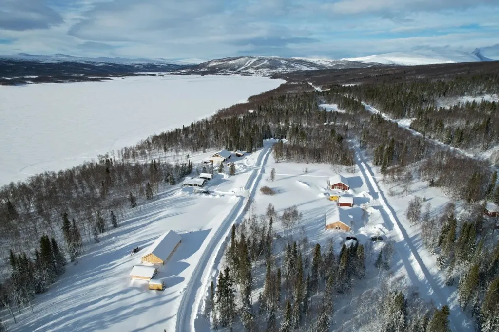 Õhuvaade - Plot with Mountain View in Västra Lövberg