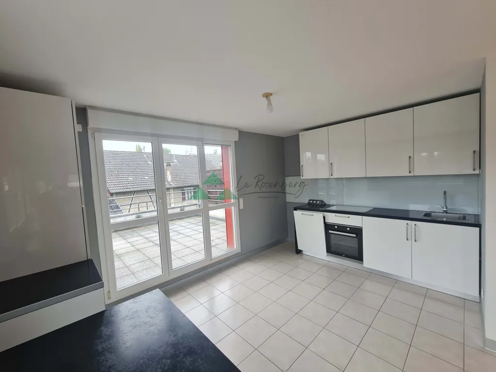 Cuisine - Appartement F4 avec Terrasse à Jettingen