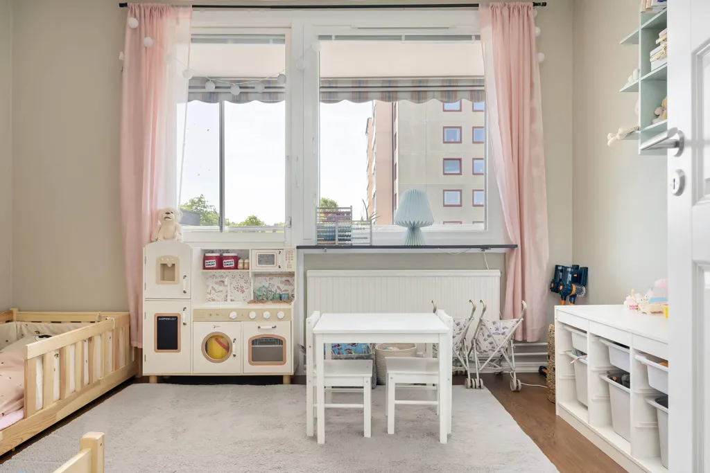 Bedrooms - Apartment with Balcony in Vilbergen, Norrköping