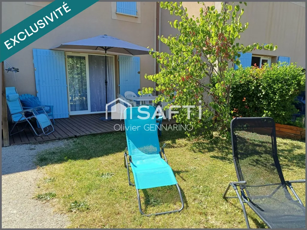 Garden - Climatised Bastidon with Pool near Mont-Ventoux