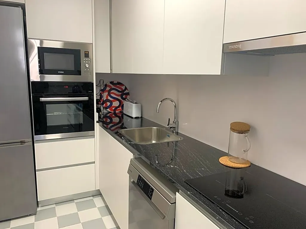 Cuisine - Apartment with Sea View in Els Terrers