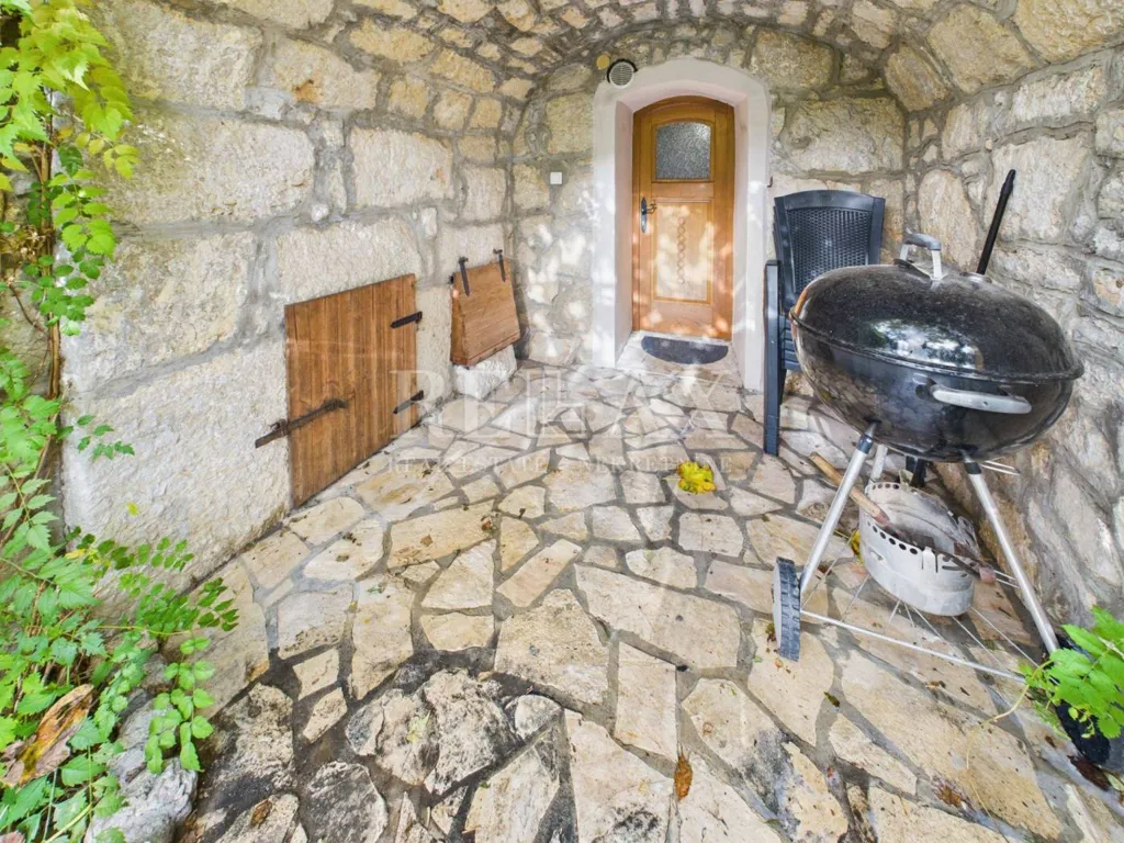 Terrasse - Charming Stone House with Sea View in Grižane