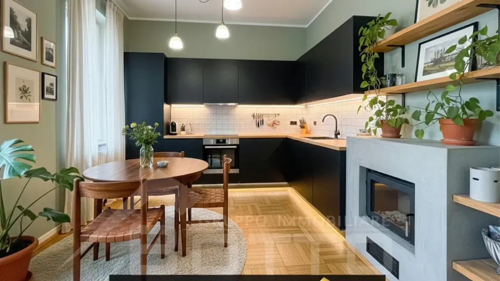 Cuisine - Terraced Villa to Renovate in Cavaglio D'Agogna
