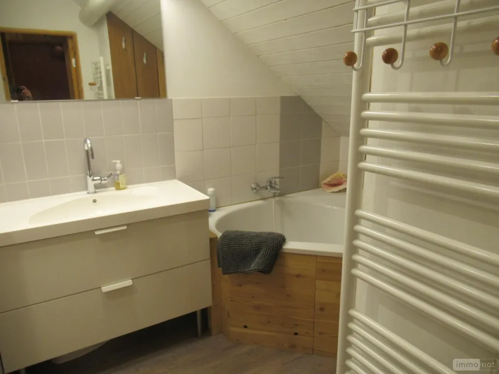 Salles de bain - Chalet Bois avec Vue Dégagée à Molines-en-Queyras