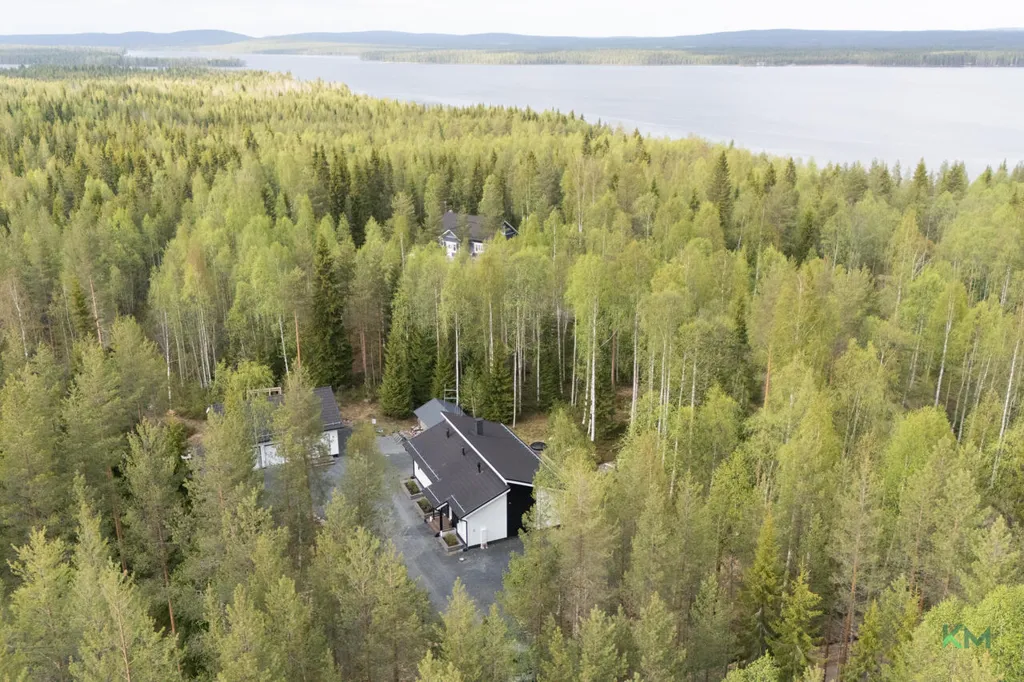 Õhuvaade - Detached House with Sauna in Rovaniemi